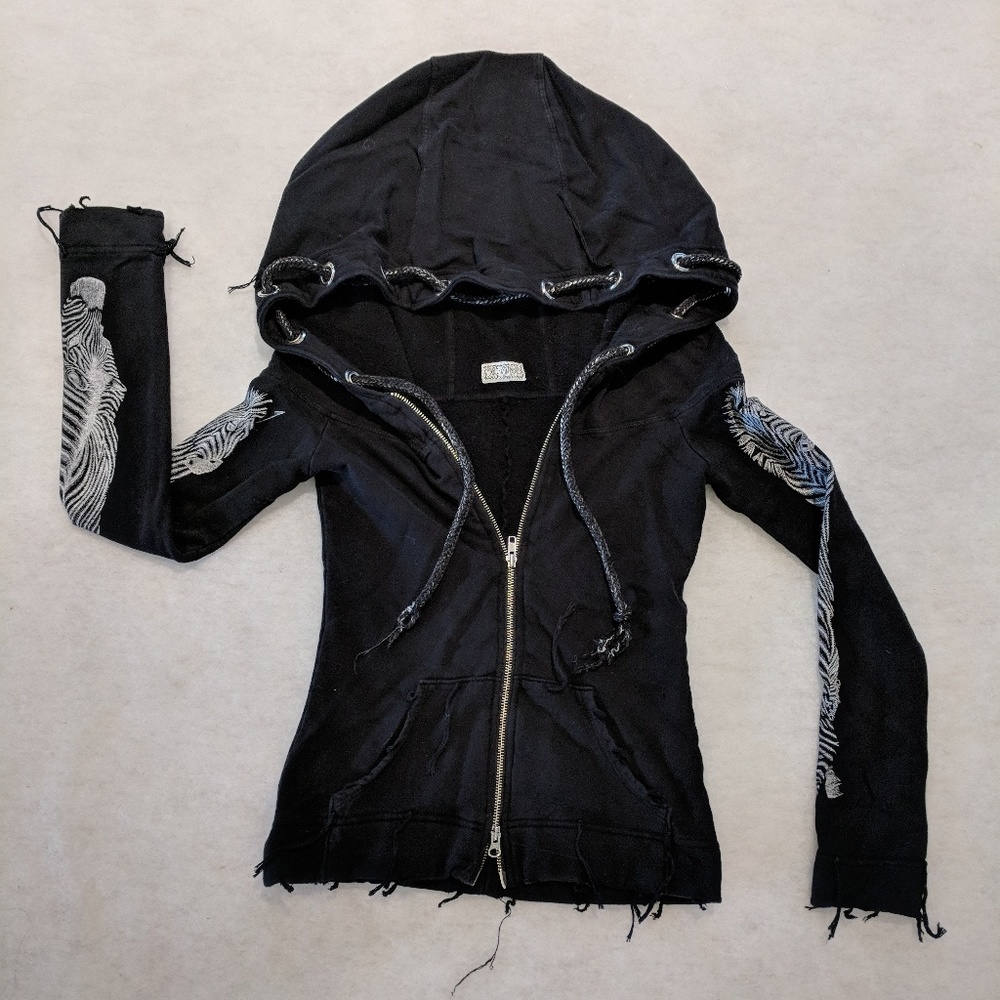 Lauren Moshi Giant-Hood Zebra